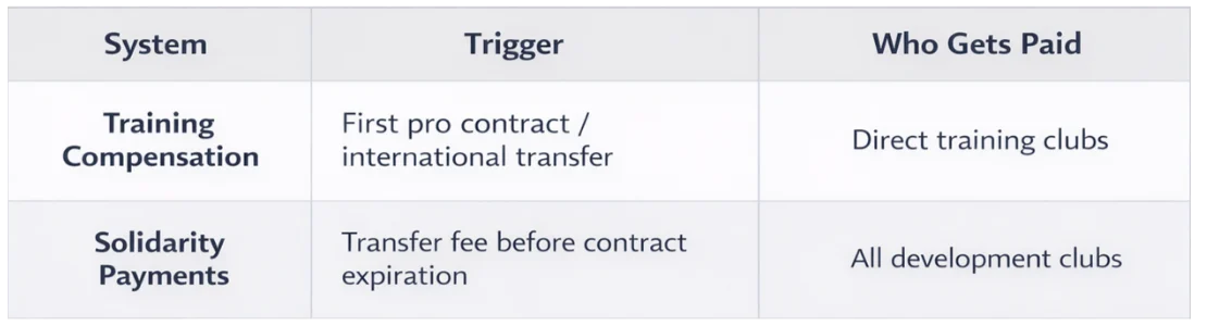 Transfer Fees vs Solidarity Payments